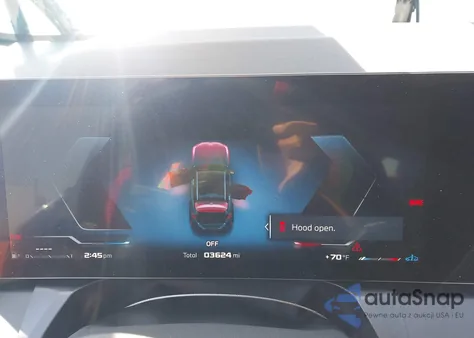 2025 BMW X3 M50 xDrive from USA, damaged, VIN 5UX73GP07S9X73811